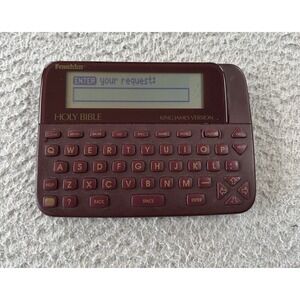 Franklin Electronic Handheld Holy Bible King James Version KJ-31